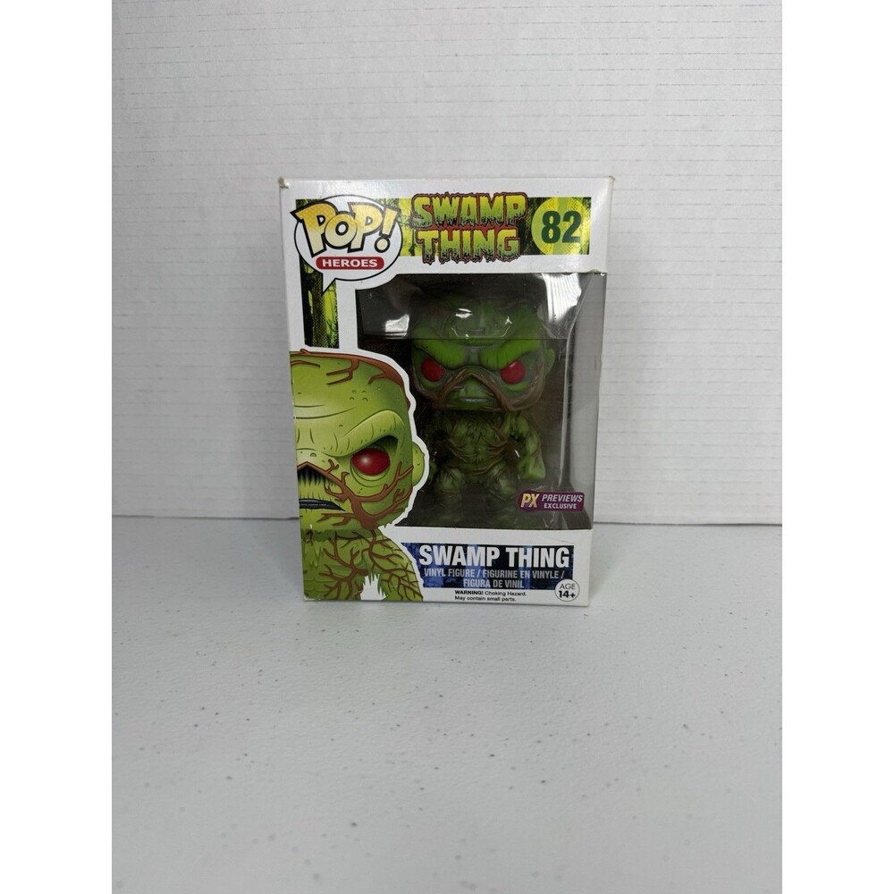 Funko Pop! Heroes #82 Swamp Thing PX Exclusive Vinyl Figure Brand New